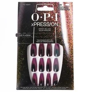 OPI xPRESS/ON Swipe Night 30