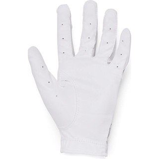 Under Armour Iso-Chill Golfhandschuh Jungen 100 white/metallic silver/black S links