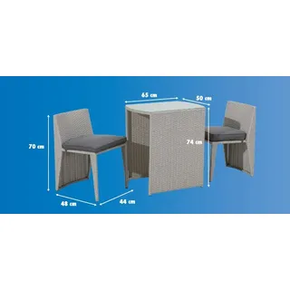 Trendline Balkon Bistro Set Palermo