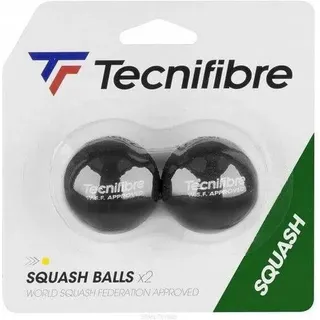 2er-Set Squashbälle Tecnifibre GELB|GELB|GELB No Size