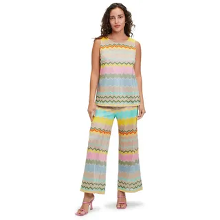 Betty Barclay Damen Jumpsuit ohne Arm Beige/Green,38 - 38