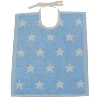framsohn Kinderlätzchen 'Organic Stars' 32 x 36 cm Blau