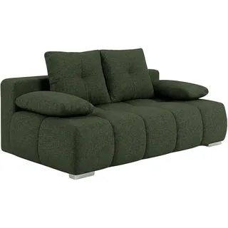 Schlafsofa - wintermoss - Boxspringfederung - inkluisve Kissen