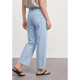 STREET ONE Mid Waist Wide Leg Jeans im Loose Fit ultra bleached wash, 31 - 31W / 26L