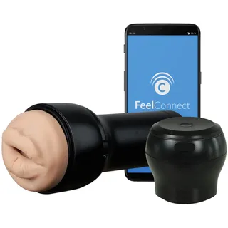 Kiiroo Feel Victoria June Mund-Masturbator - Beige