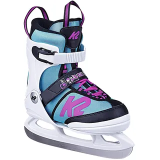 K2 Skates Mädchen Schlittschuhe Juno Ice, white - light blue, 25D0304.1, 35-40 EU