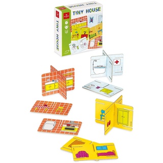 Dal - Tiny House, umweltfreundliches Kartenspiel, geeignet für Kinder ab 4 Jahren, 1 bis 5 Spieler