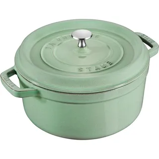 26 cm rund salbeigrün