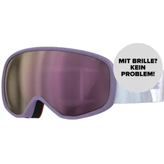 Atomic REVENT HD Skibrille - Maven/Lavender - Skibrillen mit kontrastreichen Farben - Hochwertig verspiegelte Snowboardbrille - Brille mit Live Fit Rahmen - Skibrille mit Doppelscheibe