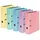 10er-Pack Ordner A4 »PastellColor« 8 cm mehrfarbig, 8x31.8x28.5 cm