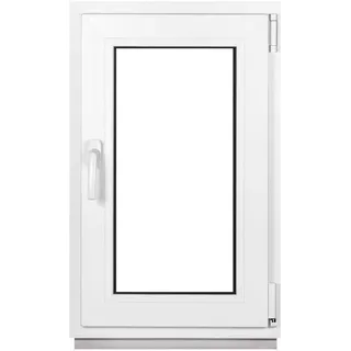 Kellerfenster Fenster 2 Fach BxH 550x700 mm & 55x70 cm Dreh-Kipp Weiß Premium - WeiÃ?
