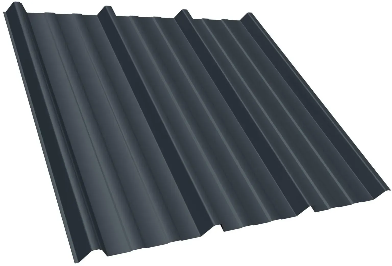 Trapezblech T45/333MD | Dach | Aluminium 0,70 mm | 25 μm Polyester | 7016 - Anthrazitgrau