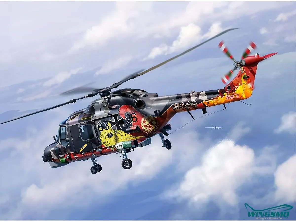 Revell Flugzeuge Westland Lynx Sonderlackierung 03806