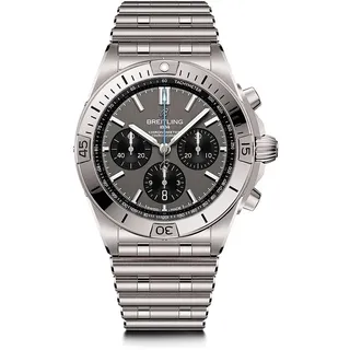Breitling Herrenuhr Chronomat B01 42 Titanium EB0134101M1E1 - silber