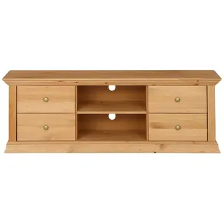 Clever-Moebel TV-Lowboard Kiefernholz gelaugt, TV-Schrank, TV-Möbel