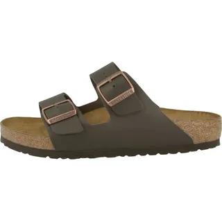 Birkenstock Arizona Naturleder schmal dunkelbraun 37