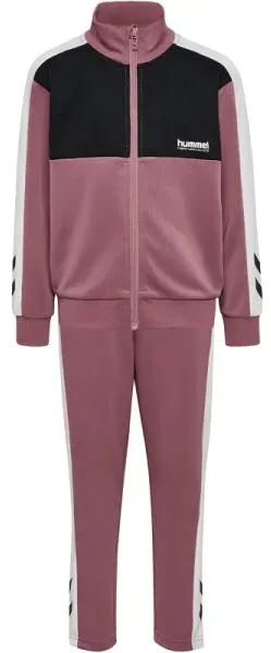 hummel Hmljr Colorblock Tracksuit - Kinder - wistful mauve - 146