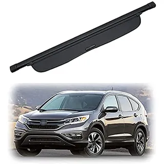 für Honda CR-V 2012-2016 Ausziehbar Kofferraumabdeckung Rollo Kofferraum Abdeckung Ablagen Kofferraum Schutz Abdeckung Auto Styling zubehöR Schwarz