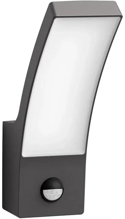 Philips myGarden LED Außenwandleuchte Splay mit Bewegungsmelder Anthrazit neutralweißes Licht