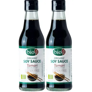 Bioasia Tamari Sojasauce, natürlich gebraut ohne Zusatzstoffe, glutenfrei (1 x 250 ml)