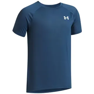 Under Armour Tech 2.0 SS, - wham Blue, White - YLG