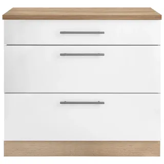 WIHO KÜCHEN Unterschrank »Cali«, 90 cm breit, mit 2 großen Auszügen
