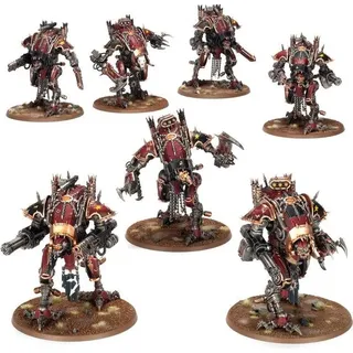 Games Workshop W40k: Chaos Knights: Houndpack Lance (7 Figuren)