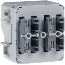 Berker 80141500, Schalter + Taster, Grau
