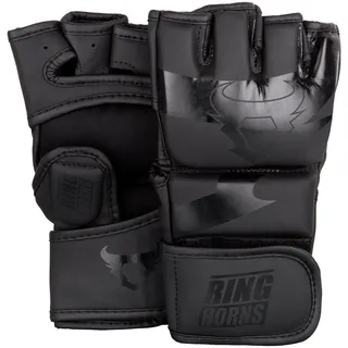 Ringhorns Ringhorns, Charger MMA Handschuhe, Unisex Erwachsene, L, Schwarz/Schwarz