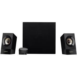 Logitech Leistungsstarke 2.1-Lautsprechersystem 120W 2.1 Soundsystem schwarz