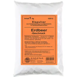 Softeispulver Erdbeer-Geschmack, 1 kg (Ice)