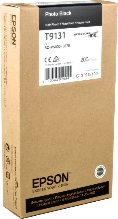 Epson Tinte C13T913100 foto schwarz T9131