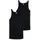 2er Pack Original Feinripp Schwarz