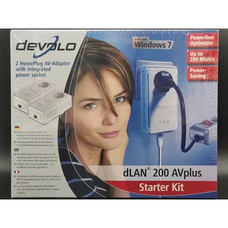 NEU: devolo dLAN 200 AVplus Starter Kit (Netzwerk aus der Steckdose)