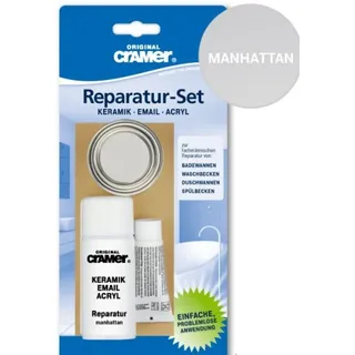 Cramer Keramik- und Email-Reparatur Set manhattan Badewannen Duschwannen Waschbecken