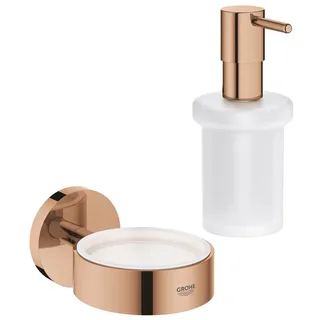 Grohe Essentials Seifenspender B: 74 H: 157 40369DA1+40394DA1