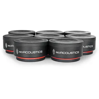 IsoAcoustics Iso-Puck-Serie mit akustischen Isolatoren Iso-Puck Mini, 2,75 kg max./Stück, 8 STK.