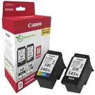 Canon Tinte PG-545XL + CL-546XL, Value Pack, 8286B011, 15ml+13ml, inkl. Fotopapier