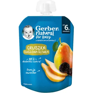 Gerber Birne getrocknete Pflaume nach 6 Monaten 80 G