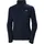Fleece Mit Halbem Reißverschluss Navy L