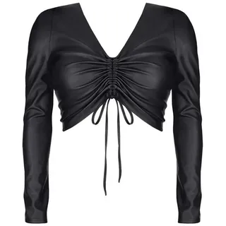 Demoniq Yogatop Top in schwarz - XXL schwarz XXL