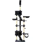 Kratzbaum 60 x 45 x 260 cm grau