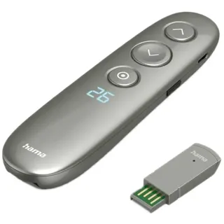Hama Presenter Spot-Pointer V2, dig. Laserpointer, Spot-Illumination, Lupe