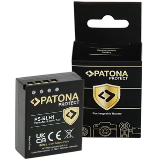 PATONA PROTECT Akku wie Olympus PS-BLH1 (2040mAh)