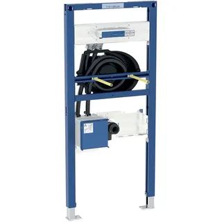 Geberit Duofix Element für Waschtisch, 112–130 cm, Geberit ONE Wandarmatur mit UP-Funktionsbox, Montagezubehör,