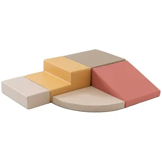 Leg&Go Softbausteine Spielset Corner Climber, beige-rosa rosa|beige|bunt No Size