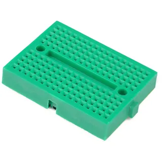 Mini Breadboard mit 170 Kontakten - Farbe: grün