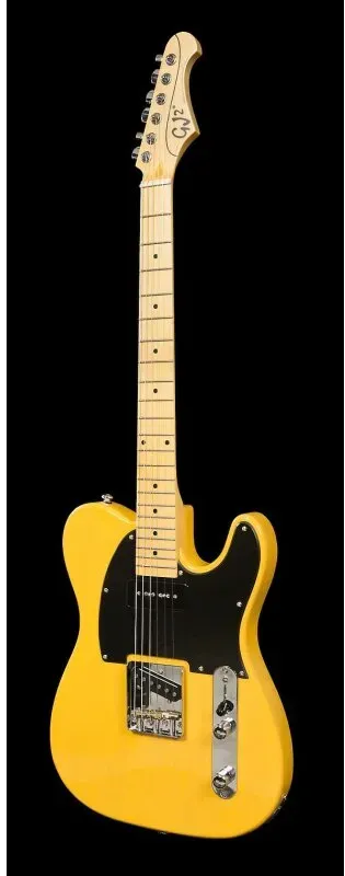 GJ2 Guitars Inspiration Series by Grover Jackson - Hellhound Butterscotch Telly