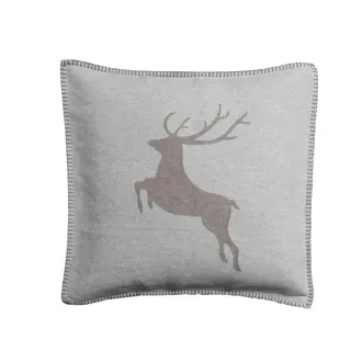 David Fussenegger Kissenhülle Sylt Hirsch 50 x 50 cm