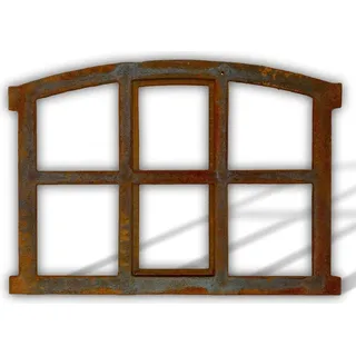 aubaho Gussfenster Eisenfenster Antikfenster Stallfenster Fenster Antikfenster Gartenmauer